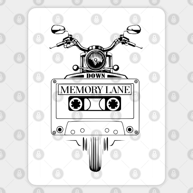 Down memory lane Magnet by Mayathebeezzz